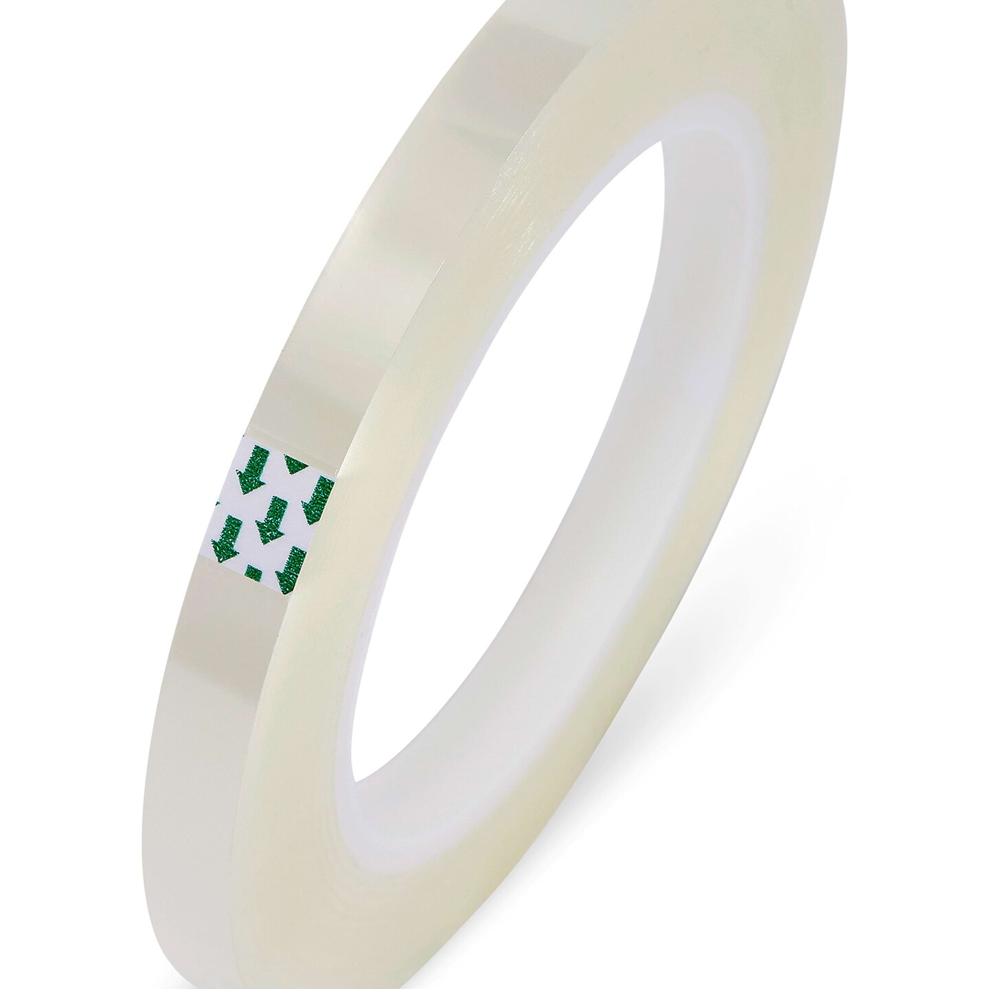 makerflo Heat Resistant Tape for Sublimation 0.375&#x22; x 216&#x27; FT, Heat Adhesive for Sublimation On Tumbler, Mug, T Shirt, Odourless and Crack Resistant Clear Tape for Vinyl and Heat Press