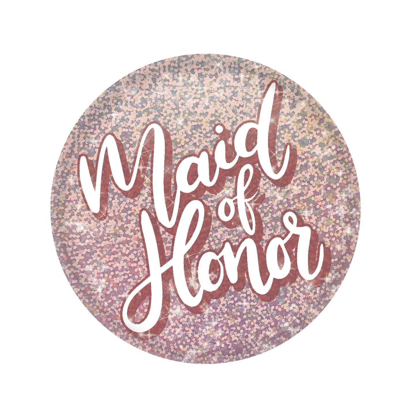 6 Pack Beistle Maid Of Honor Button