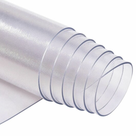 47&#x22; PVC Clear Chair Floor Mat Protect Floors from Chair Damage Wear and Tear Suitable for Hard Wood Floors