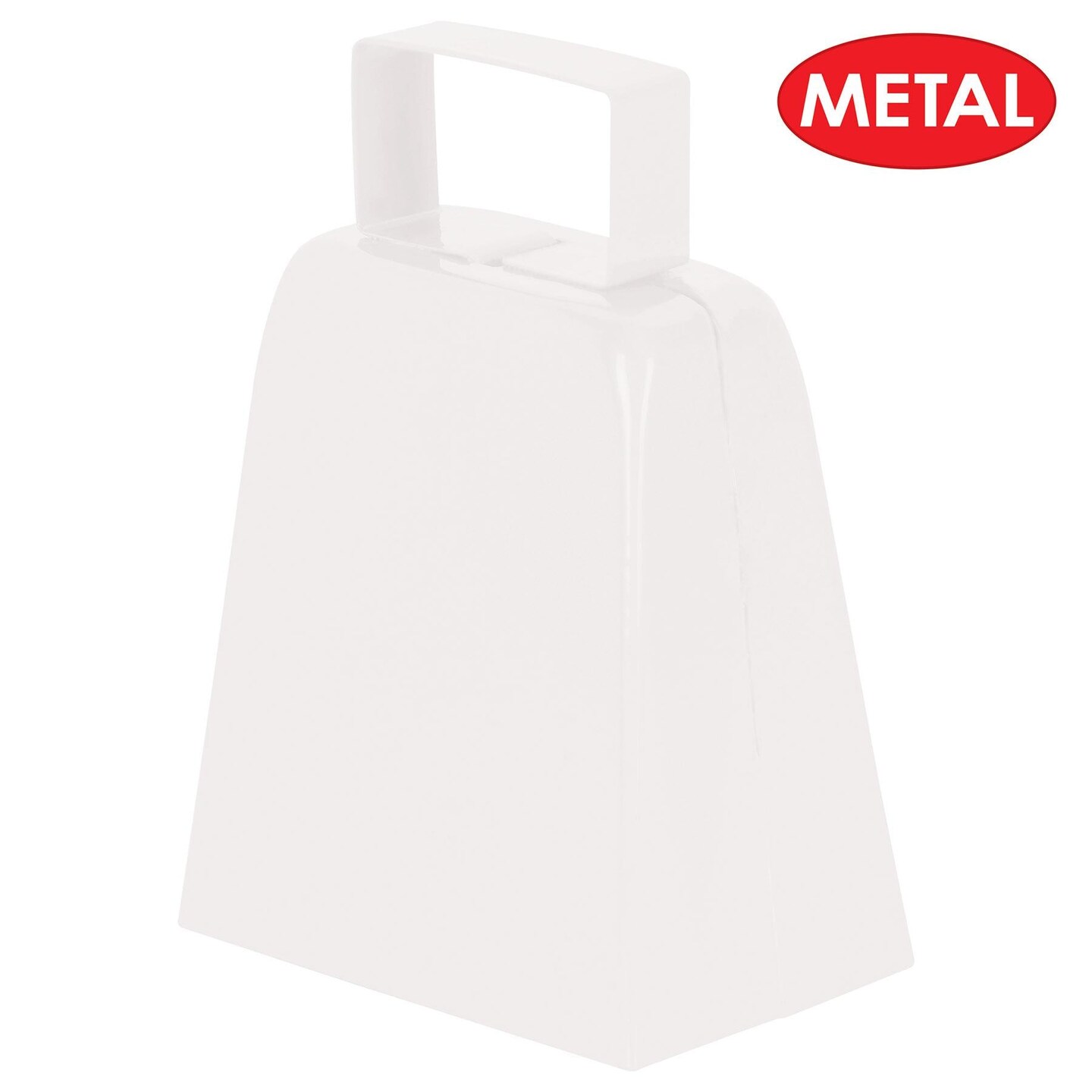 Beistle Bulk Party Cowbells - white - 12 Cowbells