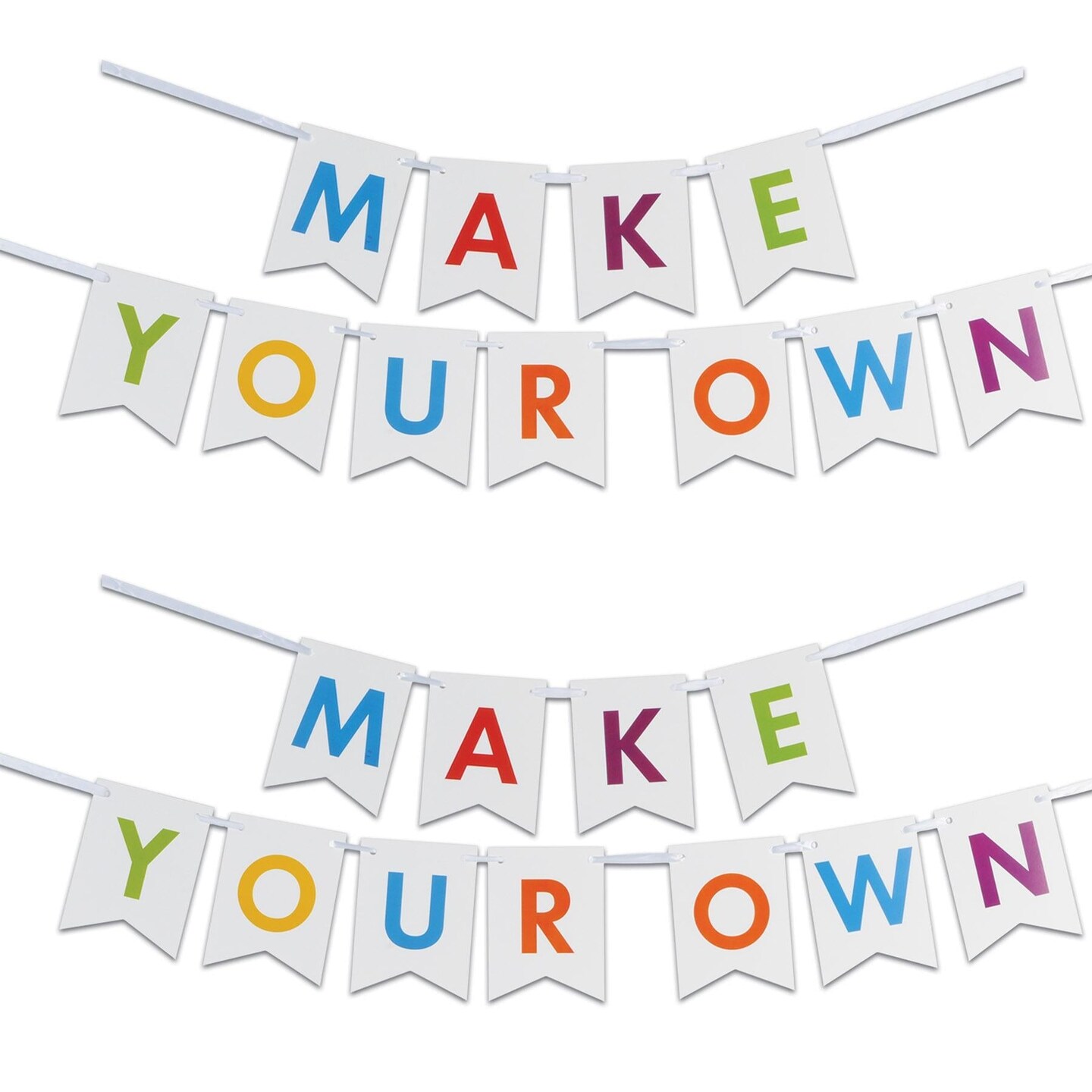 12 Pack Beistle Letter Party Streamer Kit