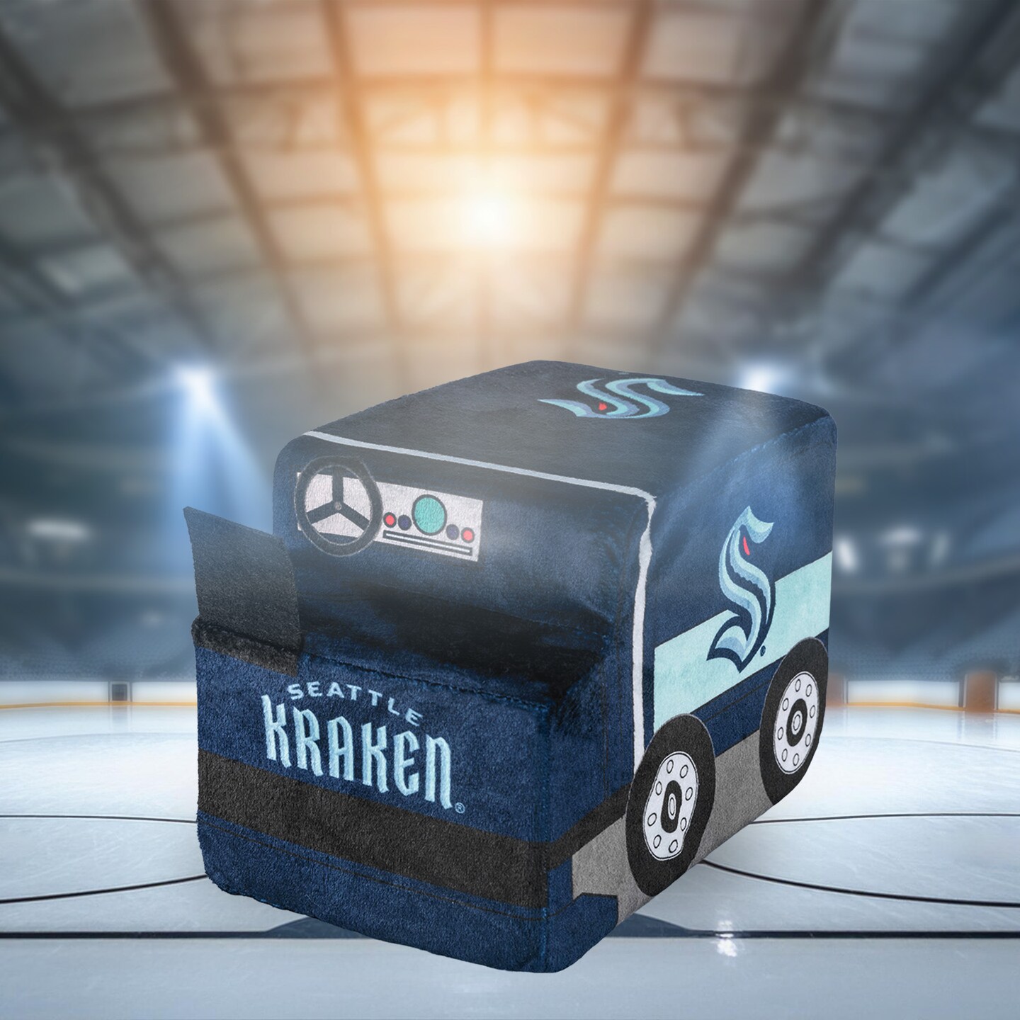 Bleacher Creatures Seattle Kraken Zamboni 7&#x22; Kuricha Plush