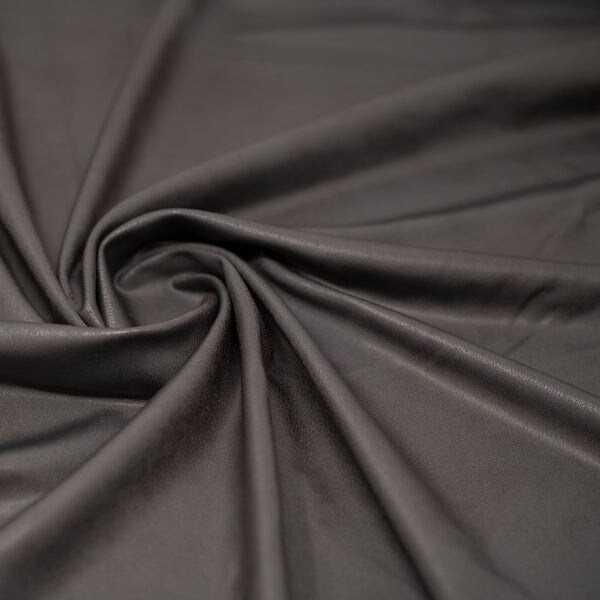 Cowboy Faux Leather Spandex Fabric