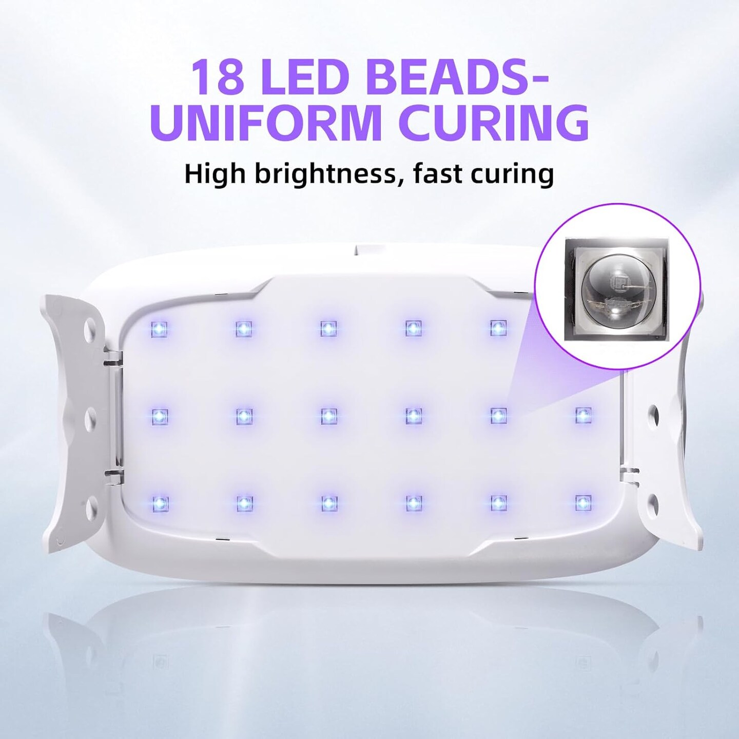 LET&#x27;S RESIN Upgraded UV Light for Resin, Large Size Portable UV Resin Light, Fast Curing&#x26;Portable UV Lamp, Resin Supplies for UV Resin, Jewelry Making, DIY Craft, Decor