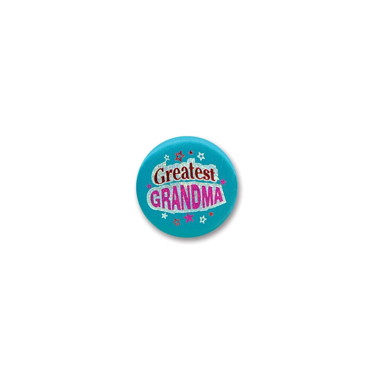 6 Pack Beistle Grandparent&#x27;s Day Greatest Grandma Satin Button