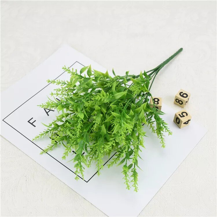 4pcs 7 Heads Artificial Wheat Grass Bouquet for Weddings