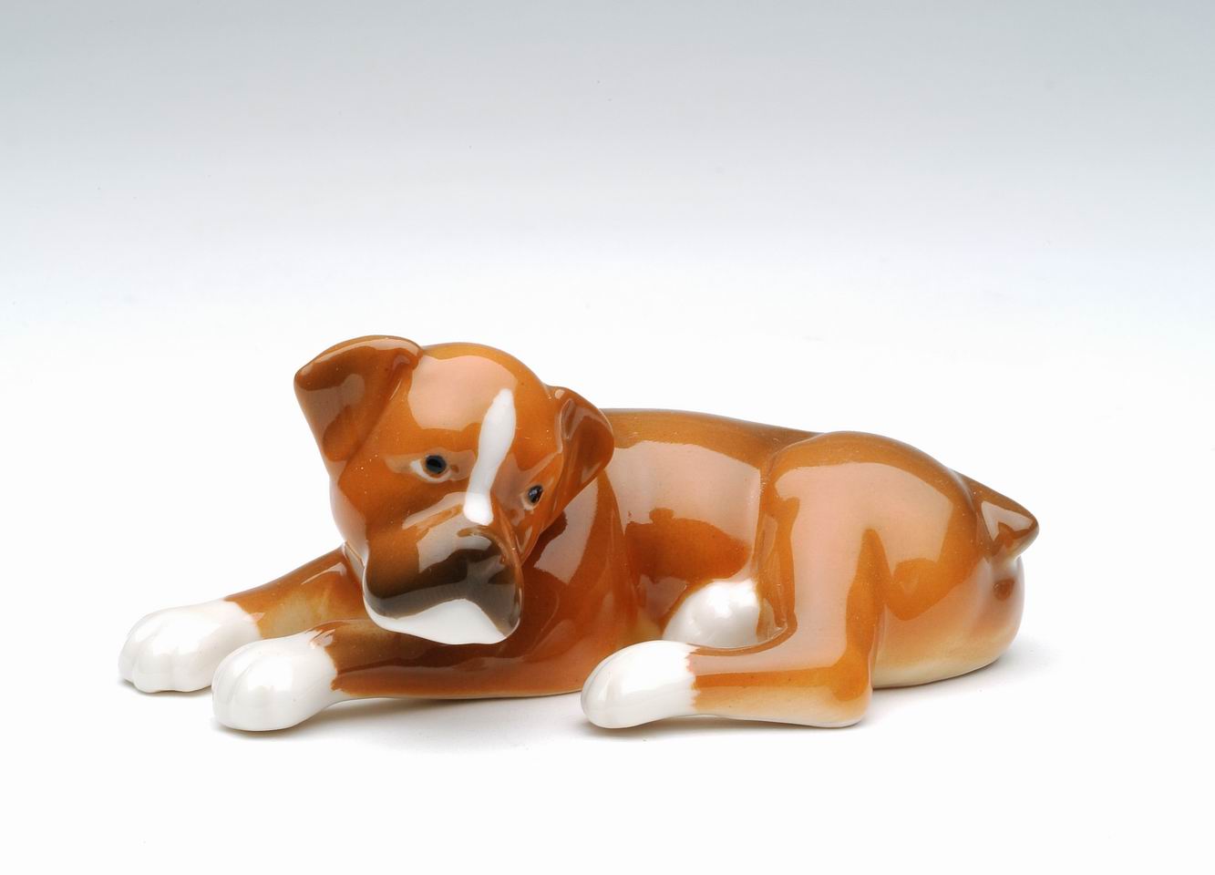 Ceramic Saint Bernard Dog Figurine, Home D&#xE9;cor, Gift for Her, Gift for Mom, Kitchen D&#xE9;cor, Dog Lover Gift, Pet Loss Gift