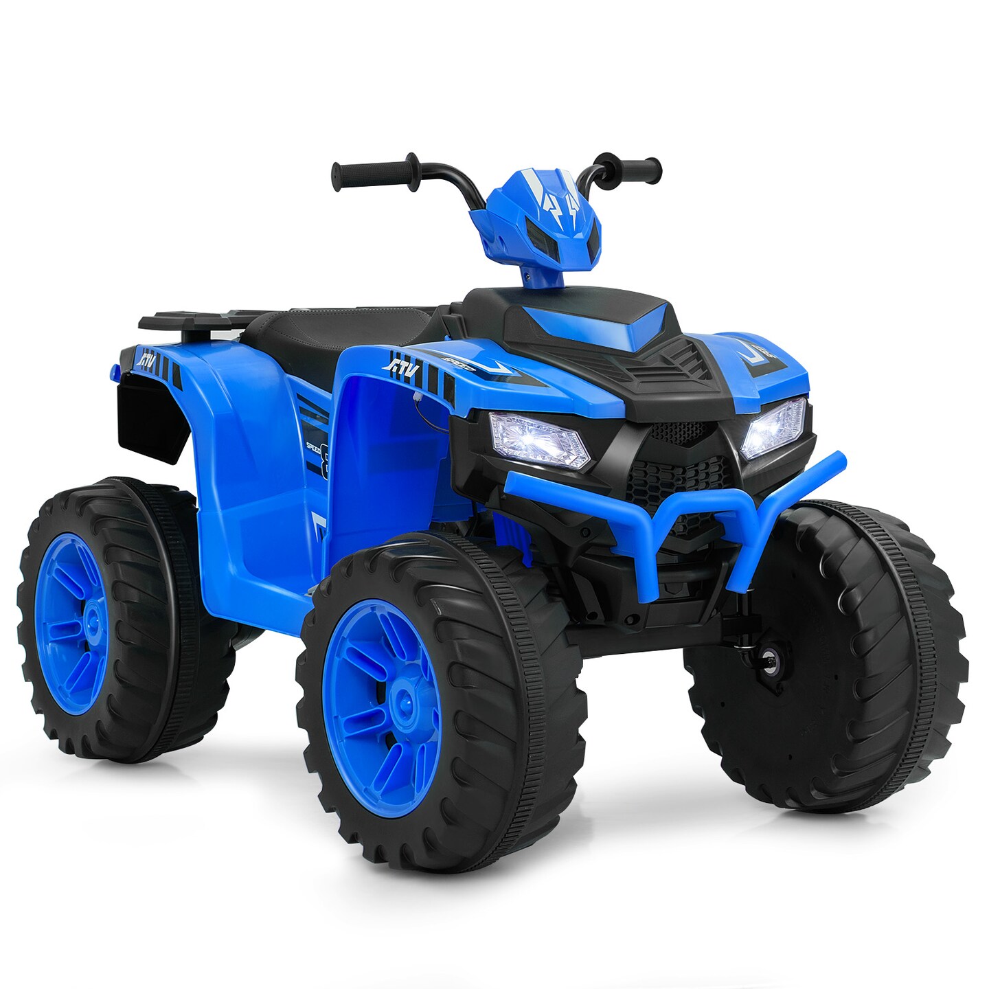 Red 24V Electric Ride-On ATV for Kids with Wireless Connection, 3-8 Years Old