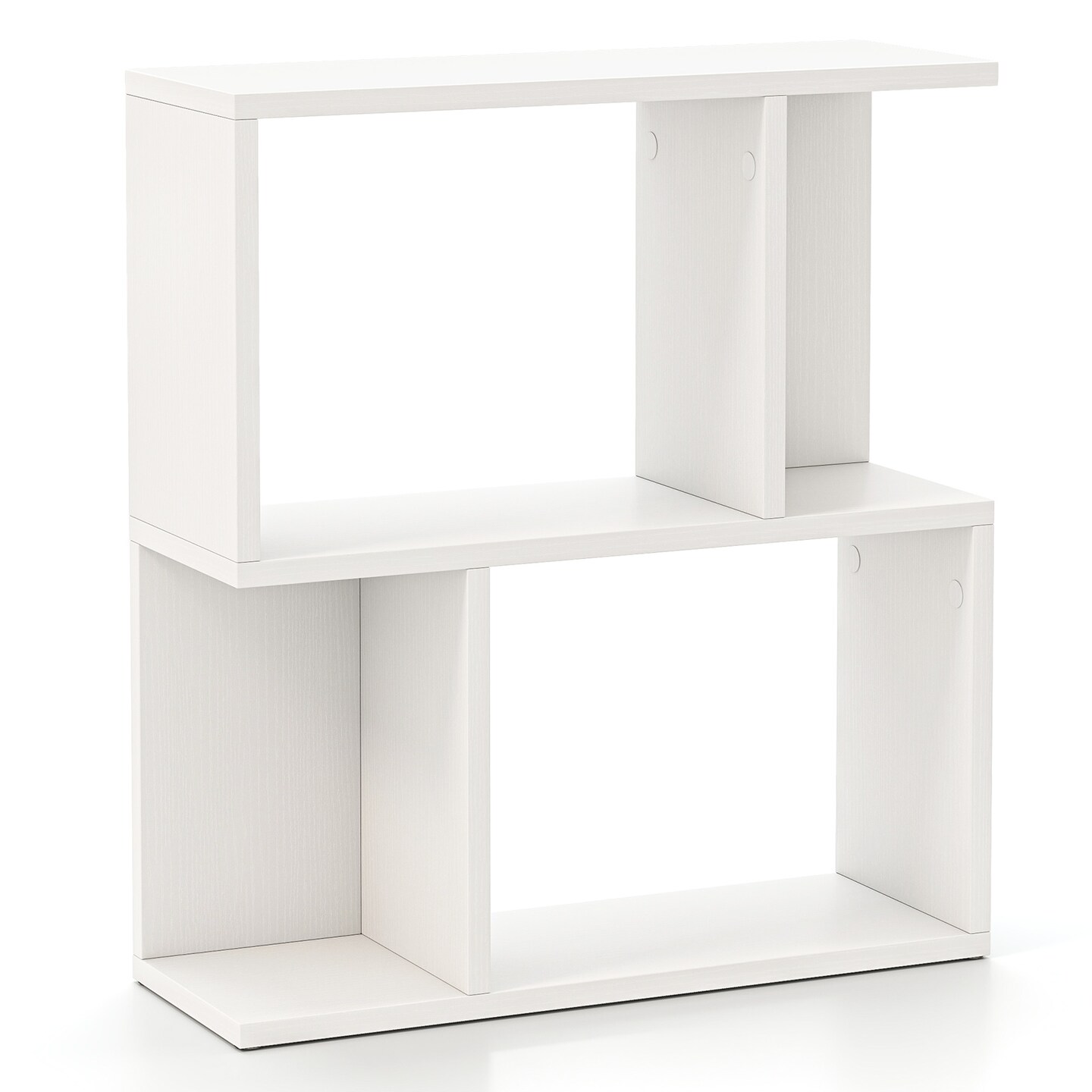 3-Tier Freestanding Display Bookshelf with Open Storage Space Ideal for Entryways or Living Rooms