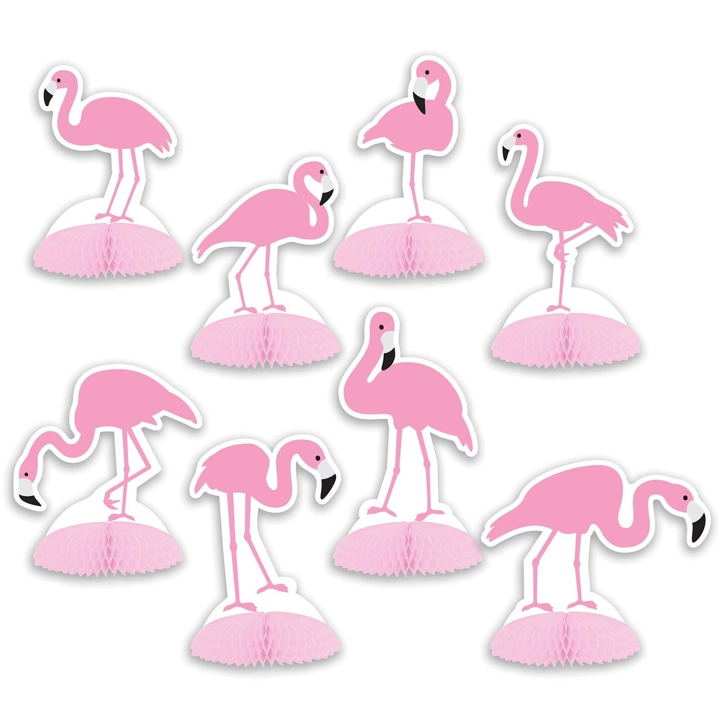 Flamingos Konfetti – Pink & Metallic, 0,5 Unzen, Für Luau-Partys & Tischdeko