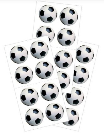 Paper House Soccer Balls Decorative Stickers