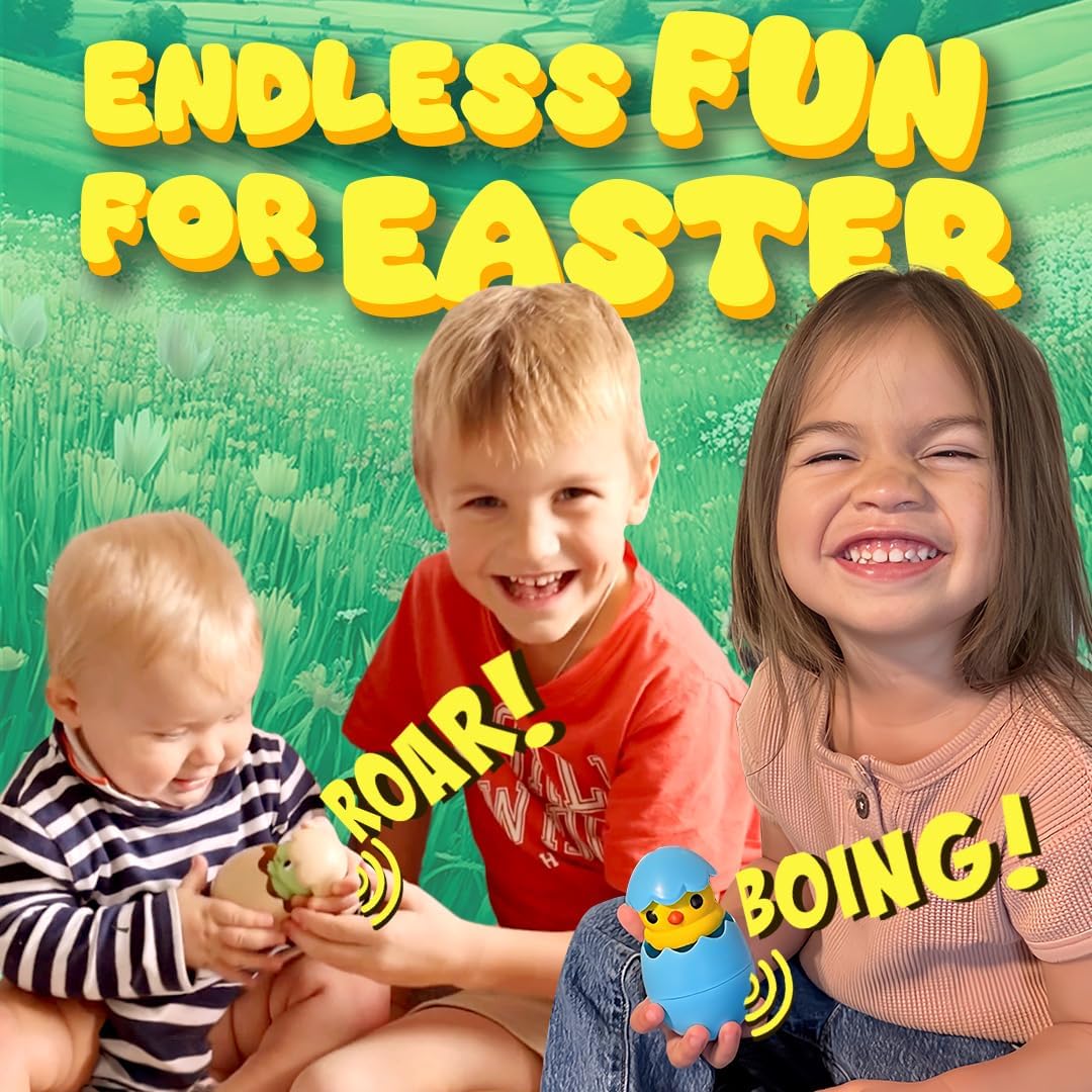 Easter Basket Stuffers for Teens, Pop &#x26; Play Toy, Boys Basket Fillers, Unique Holiday Presents for Boys &#x26; Girls