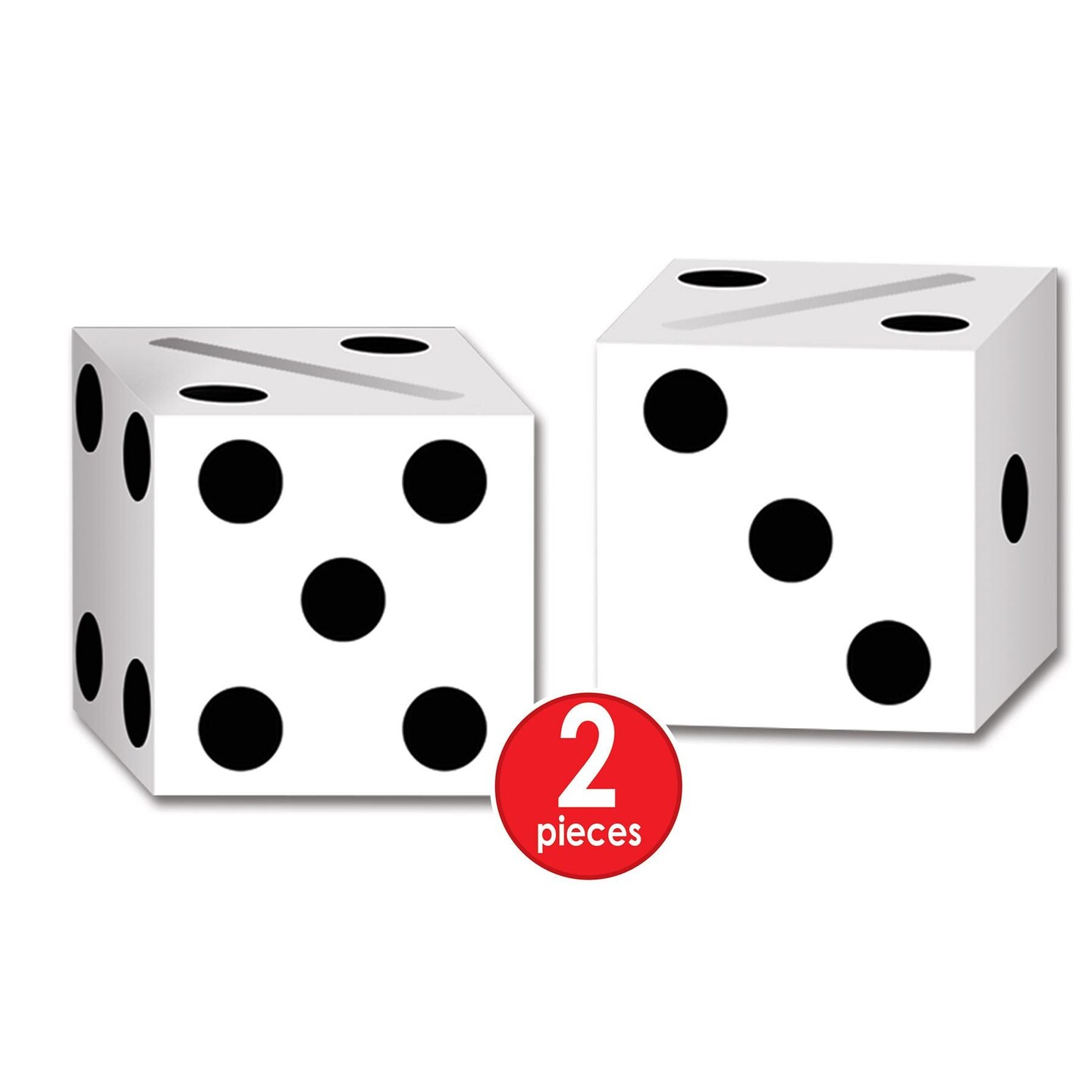 24 Pack Beistle Dice Card Party Boxes