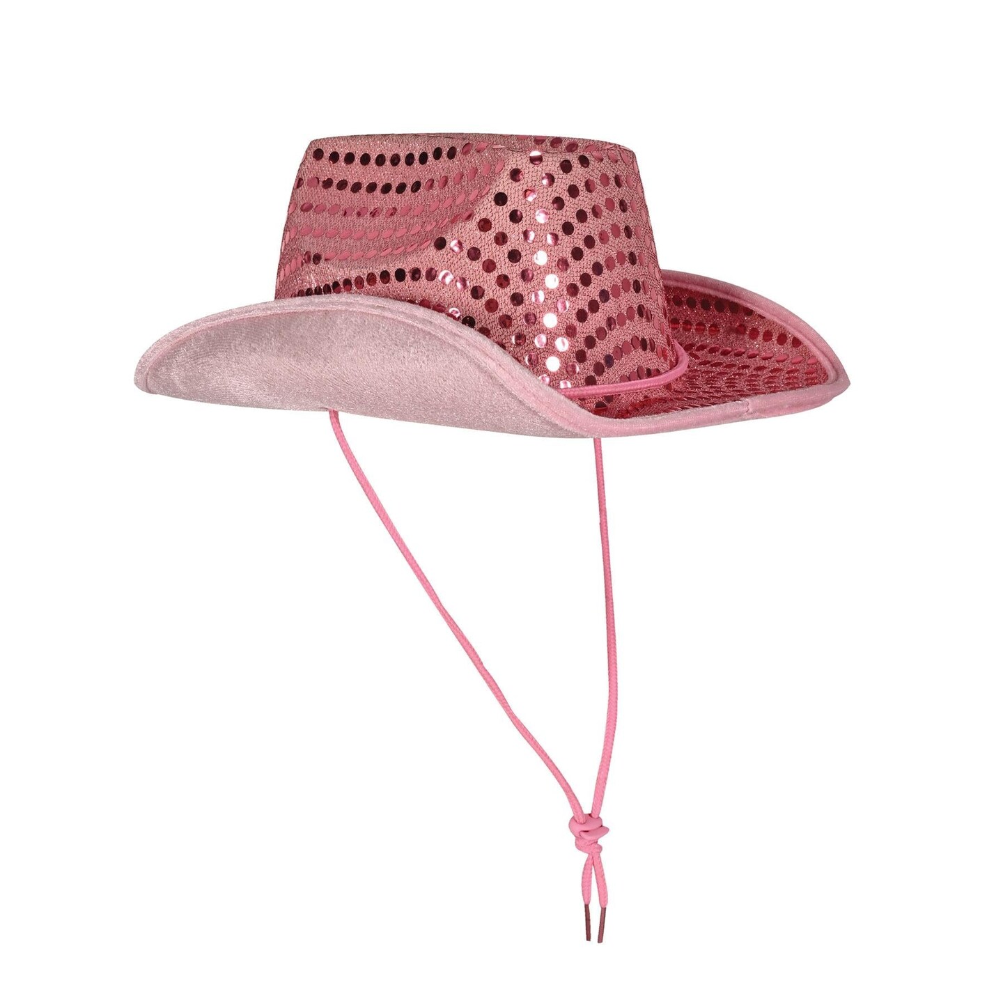 6 Pack Beistle Sequined Cowboy Hat