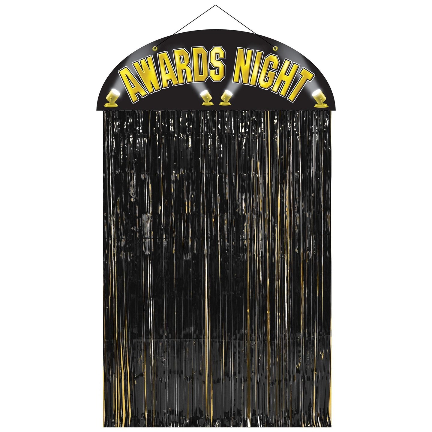 12 Pack Beistle Awards Night Party Door Curtain