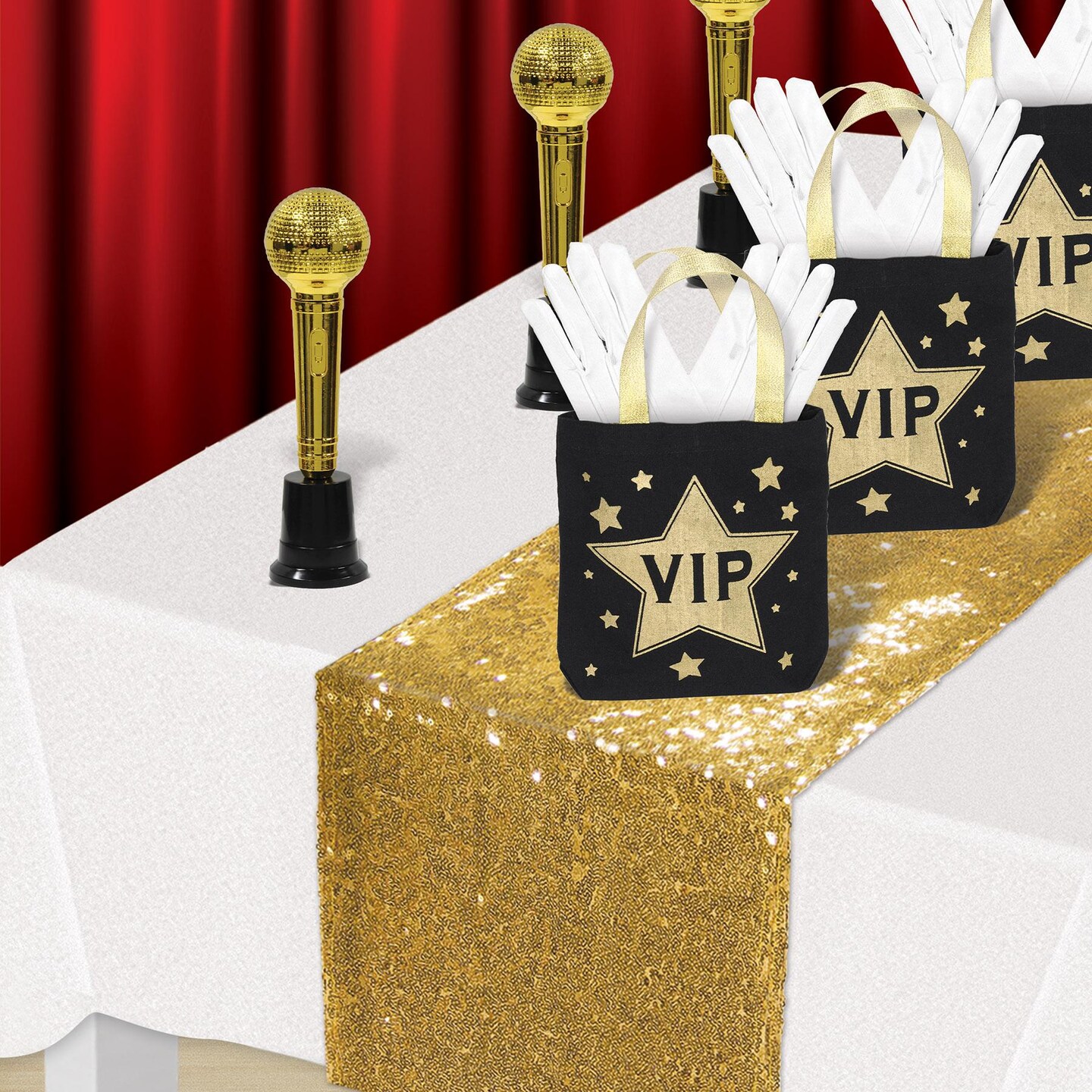 12 Pair Beistle Deluxe Theatrical Gloves