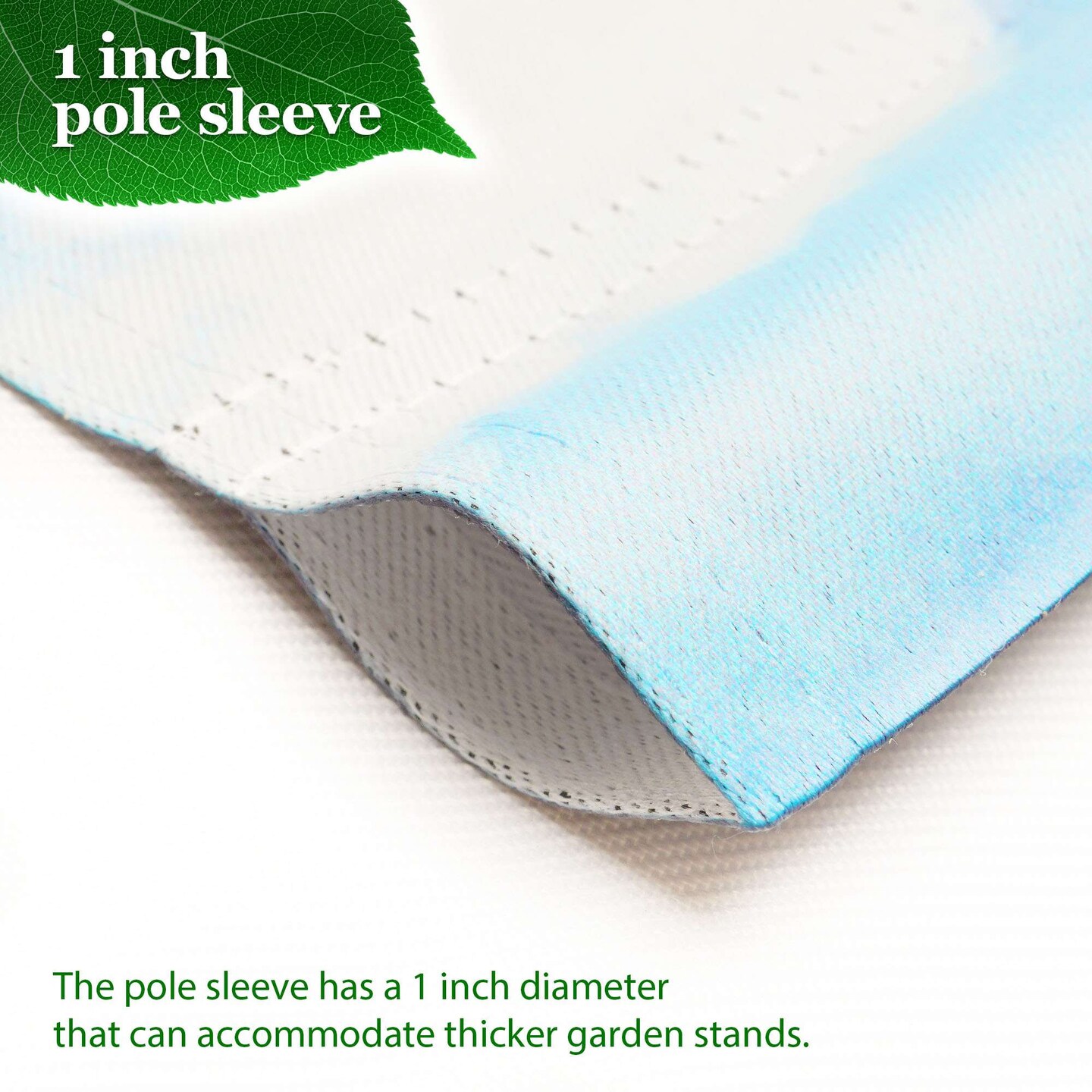 G128 Combo Pack: Garden Flag Stand 36x16IN & Garden Flag Welcome Lighthouse Beach Printed 12x18IN Double Sided