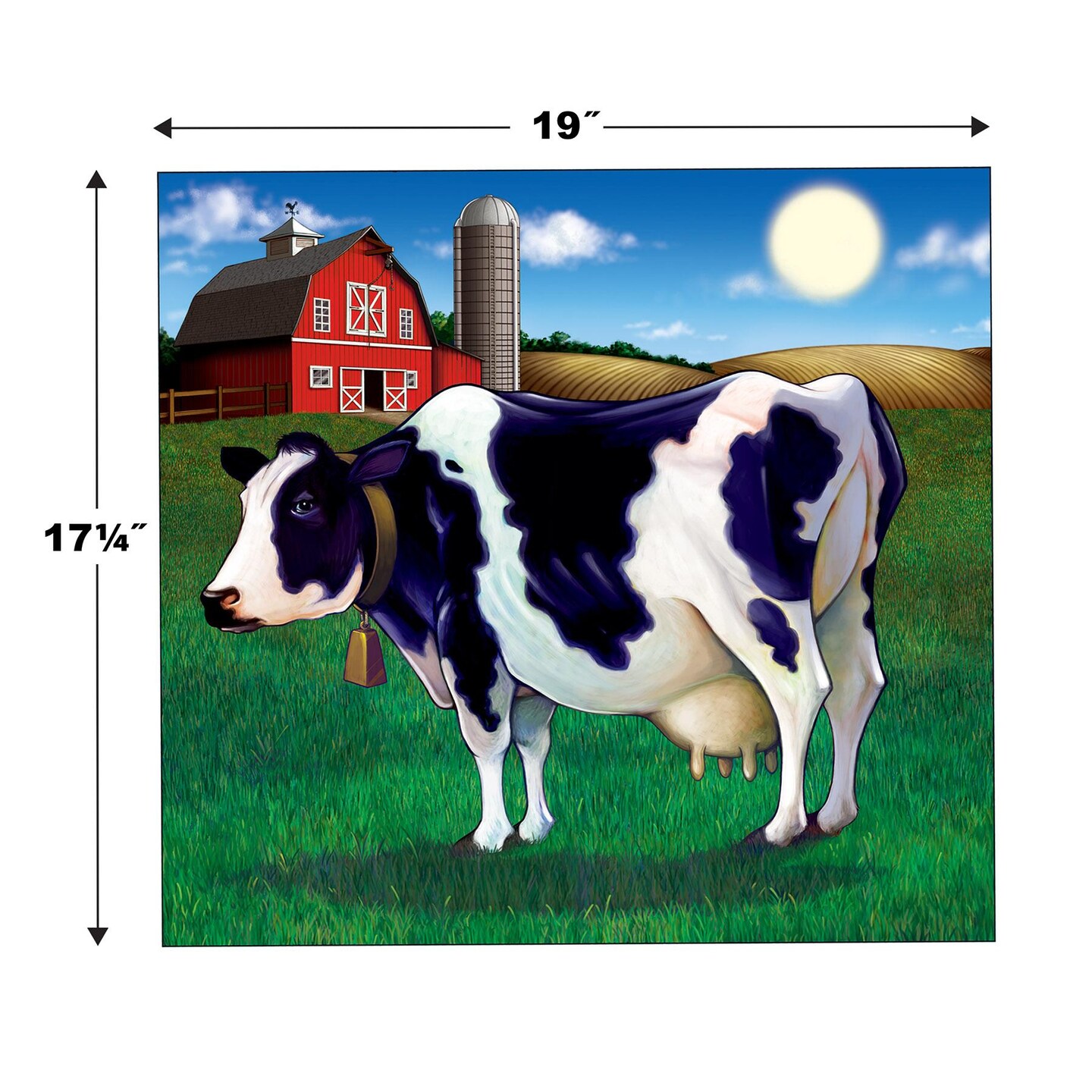 24 Pack Beistle Pin The Tail On The Cow Party Game