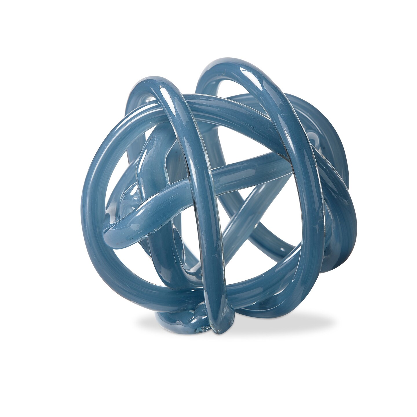 Glass Knot Sculpture