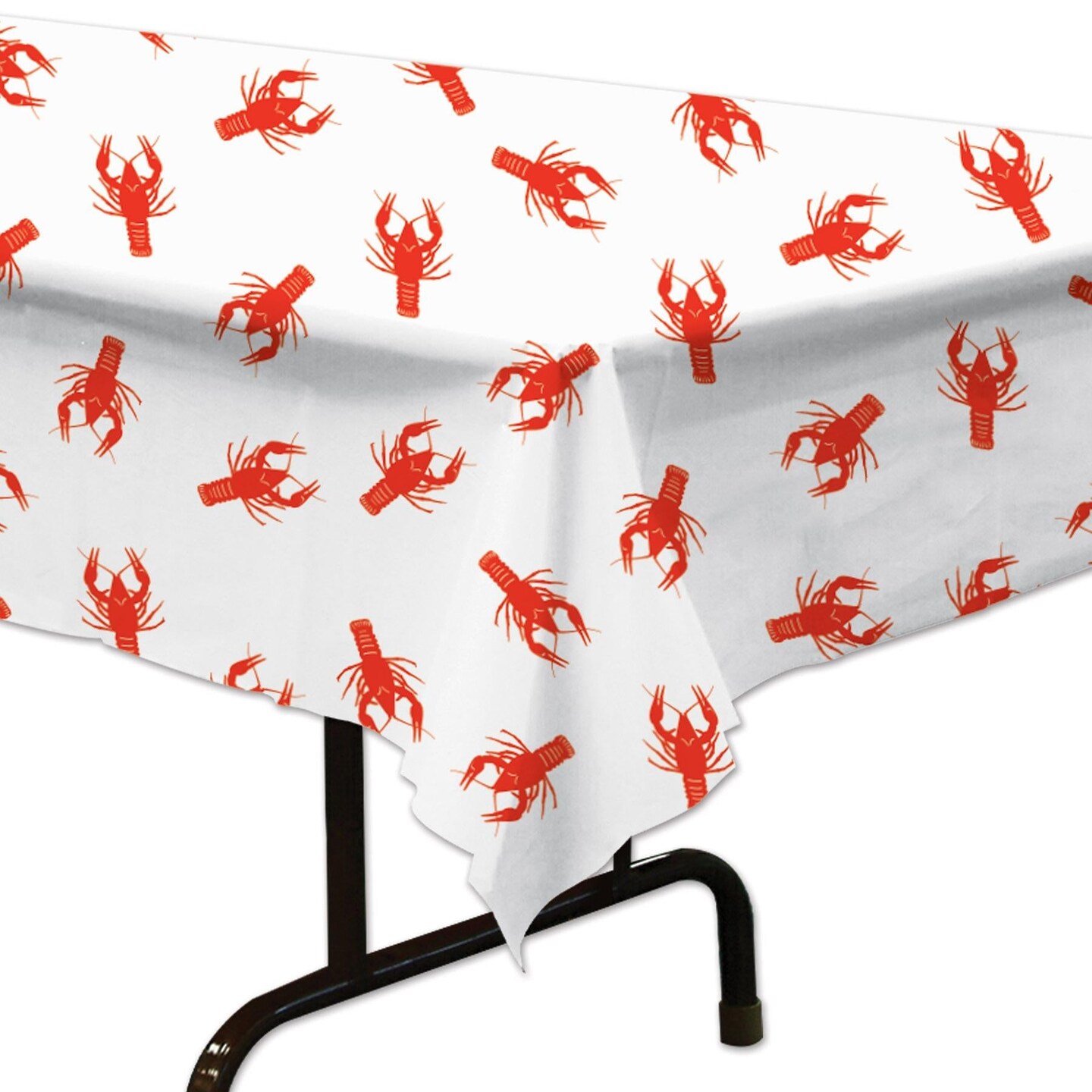 12 Pack Beistle Mardi Gras Crawfish Tablecover