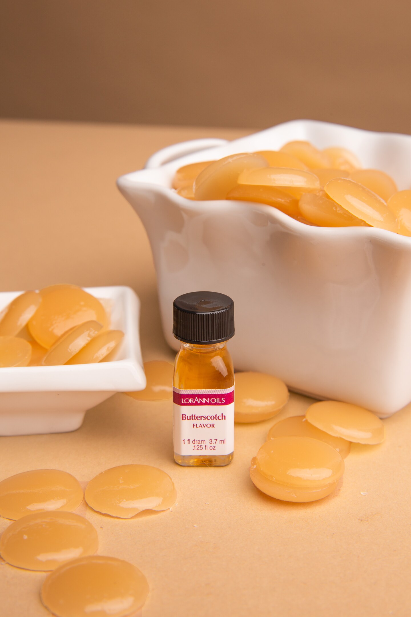 LorAnn Oils Butterscotch Super Strength Flavor, 1 Dram Twin Pack