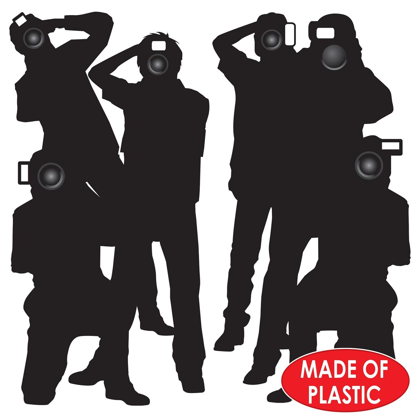 24 Pack Beistle Paparazzi Party Props