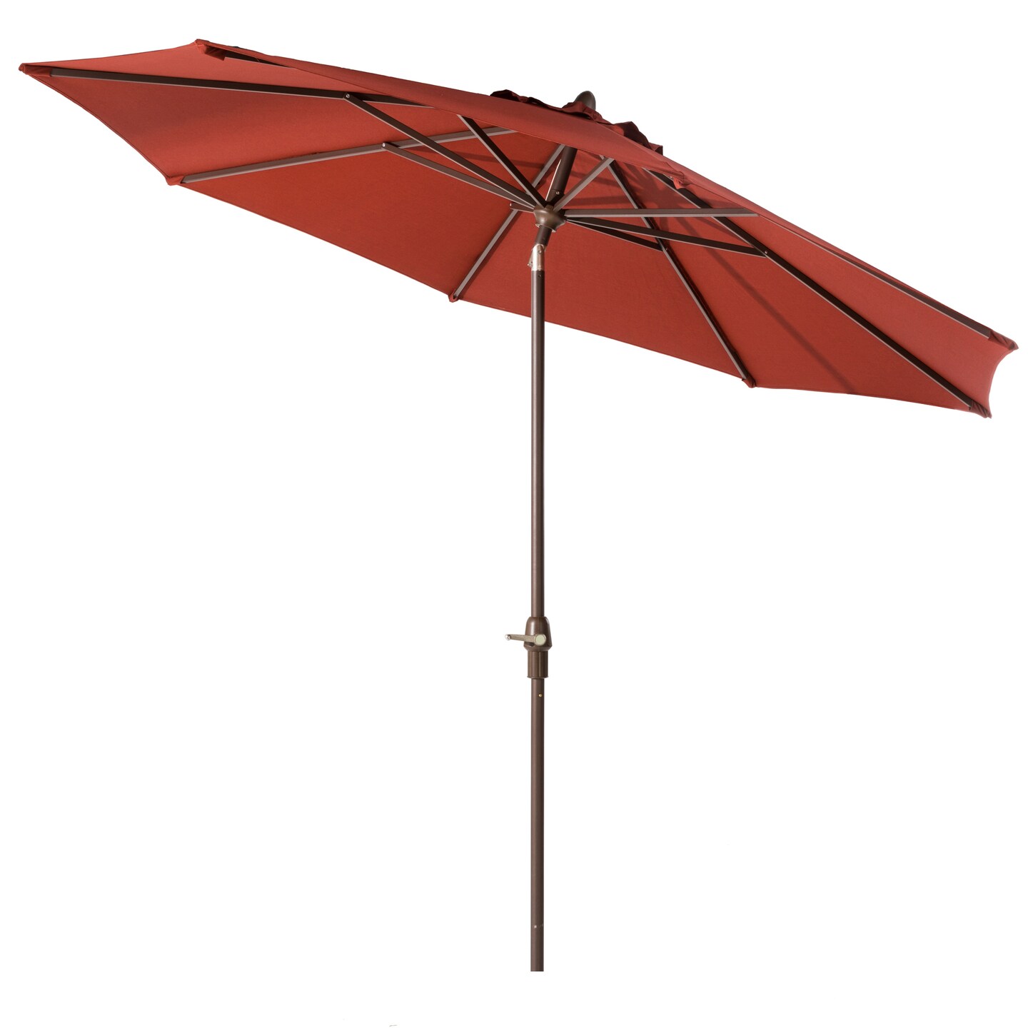 10ft Diameter Aluminium Self Tilt Market Patio Umbrella, Olefin Fabric