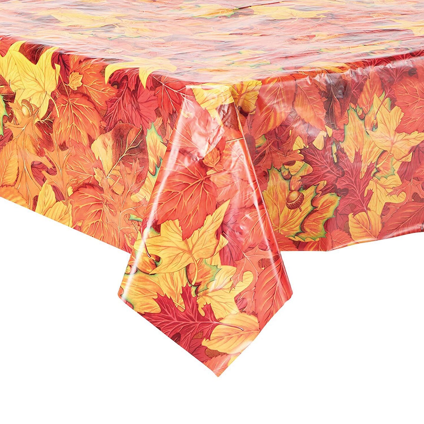 12 Pack Beistle Thanksgiving Fall Leaf Tablecover