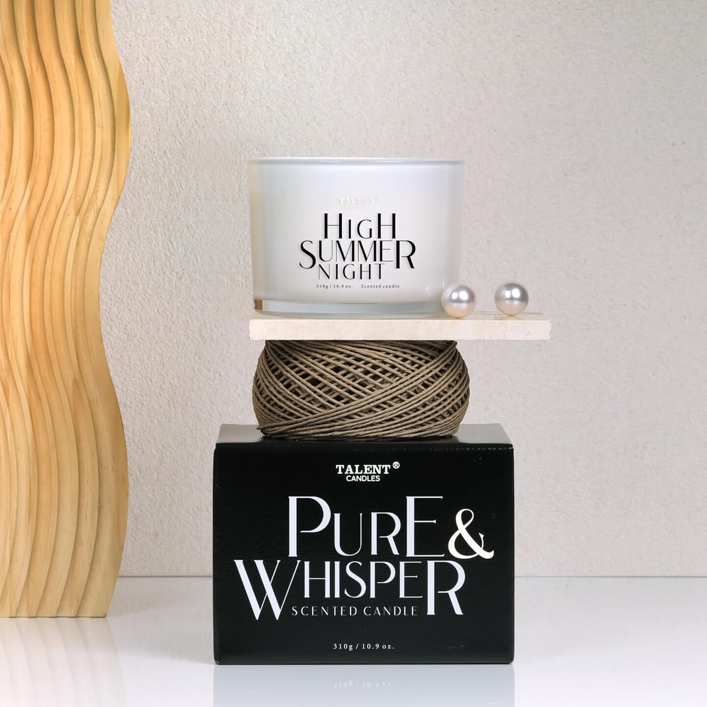 Scented Candles for Home - Large 3 Wick Jar Candles - Natural Soy Wax Candles Gifts for Women &#x26; Men - Aromatherapy Aesthetic Candles