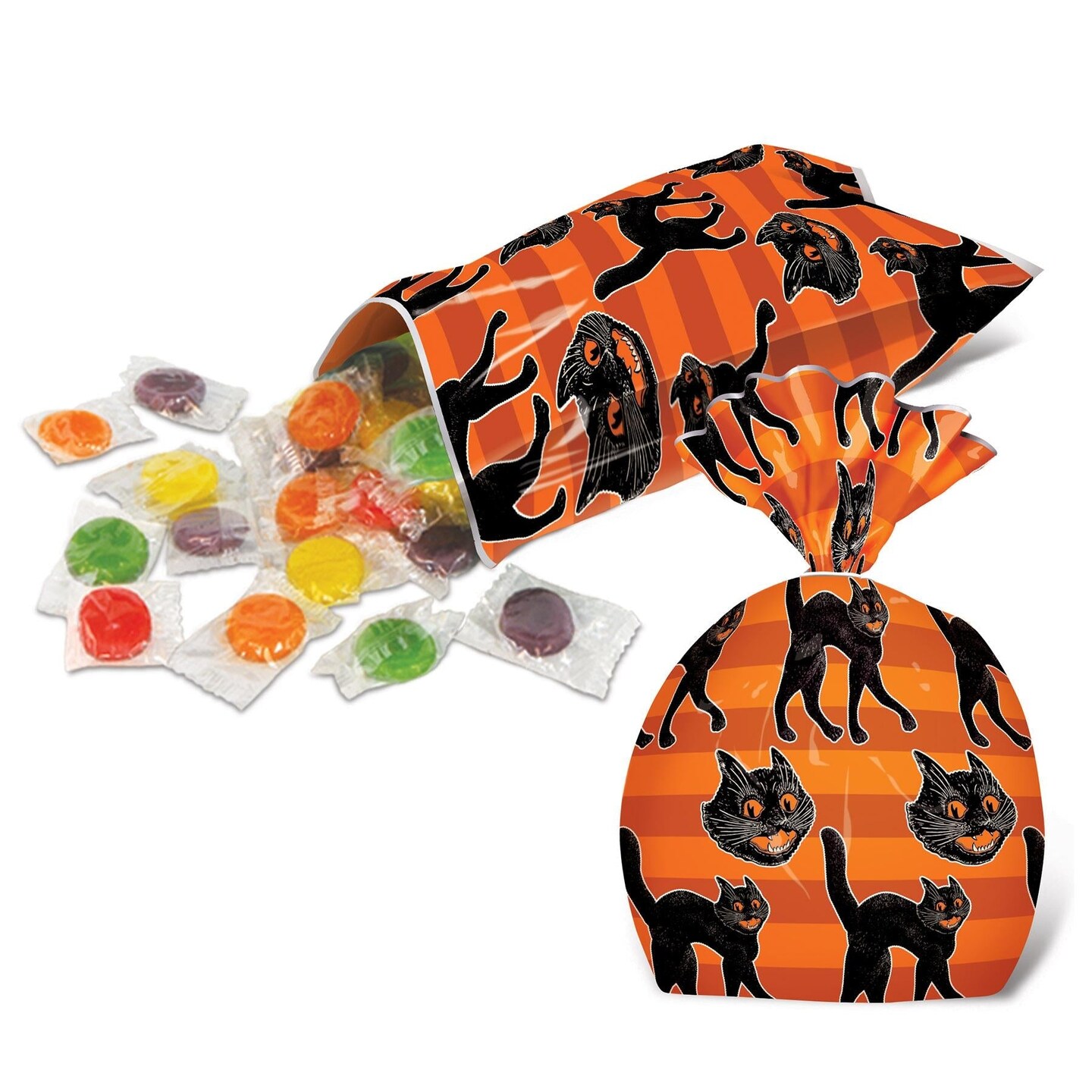 300 Pack Beistle Vintage Halloween Cello Bags