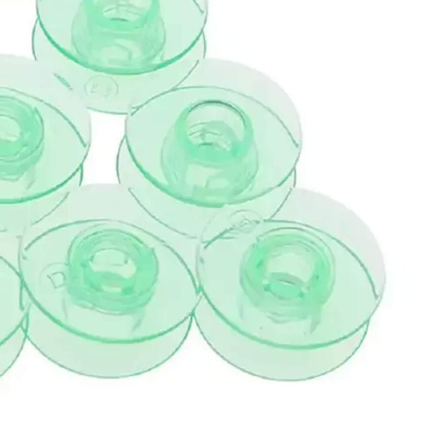 Green Plastic Sewing Machine Bobbin for Viking Machines #4125615-45 Durable Non OEM