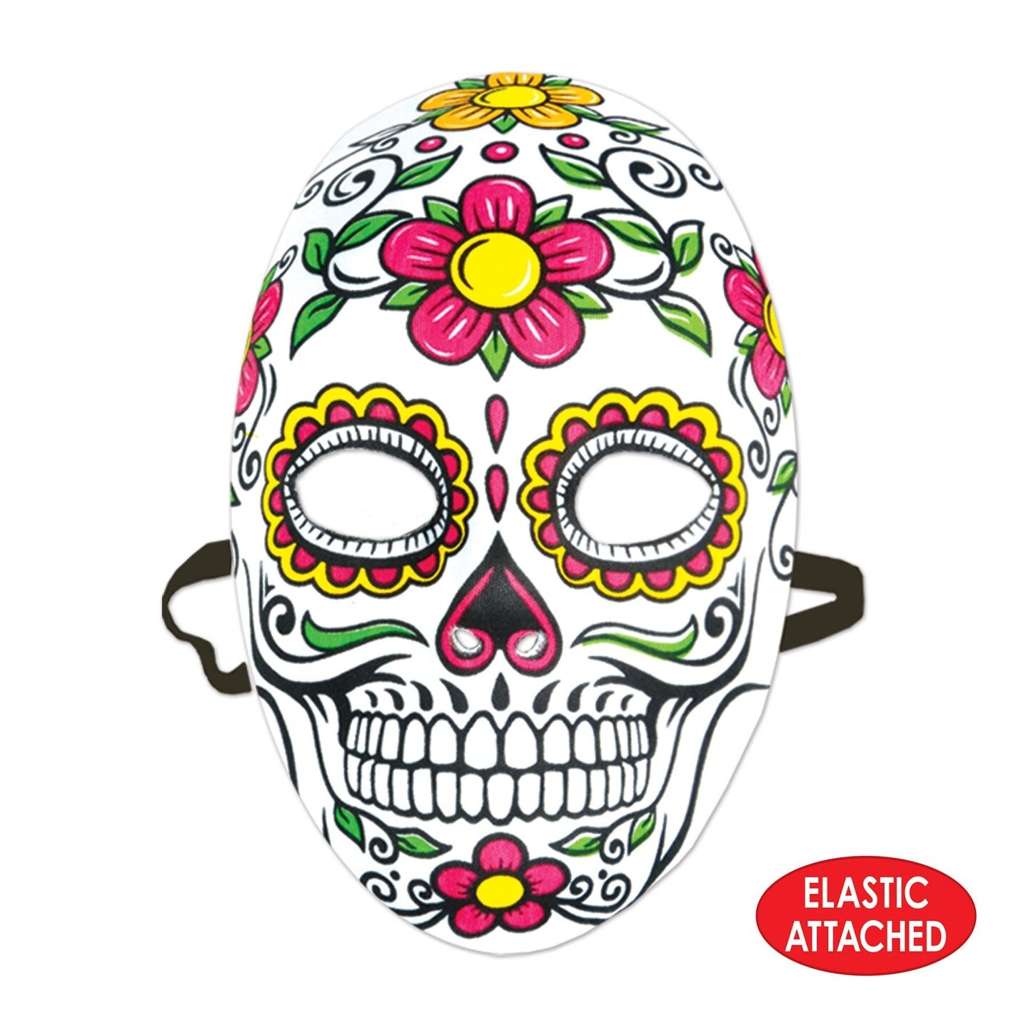 12 Pack Beistle Day Of The Dead Mask