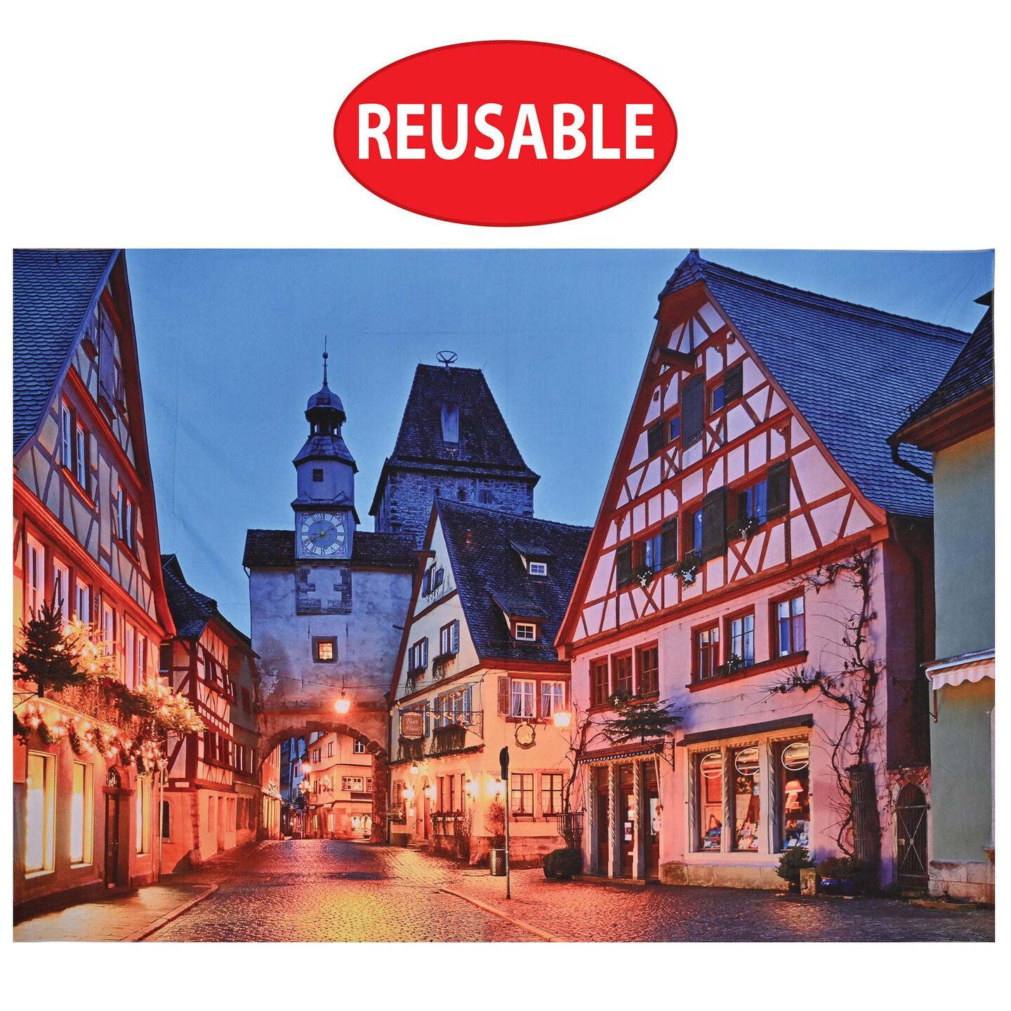 6 Pack Beistle Oktoberfest Fabric Backdrop