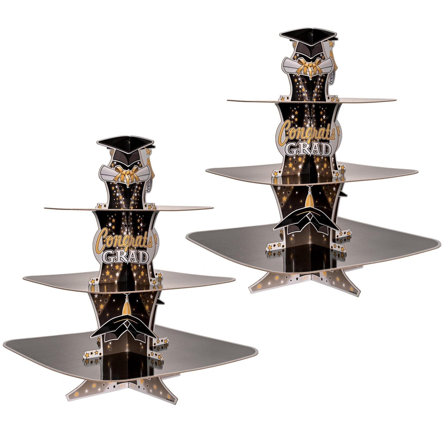 12 Pack Beistle Graduation Party Cupcake Stand