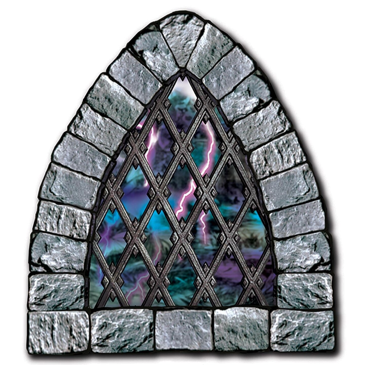 108 Piece Beistle Halloween Stairway - Window/Torch Props