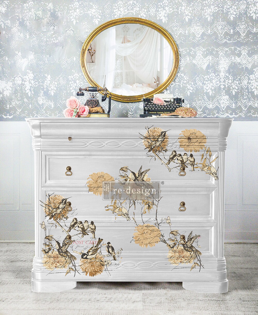 RedesignDecorTransfers®-VintageRustic-totalsheetsize24inx35in,cutinto3sheets rub-ons