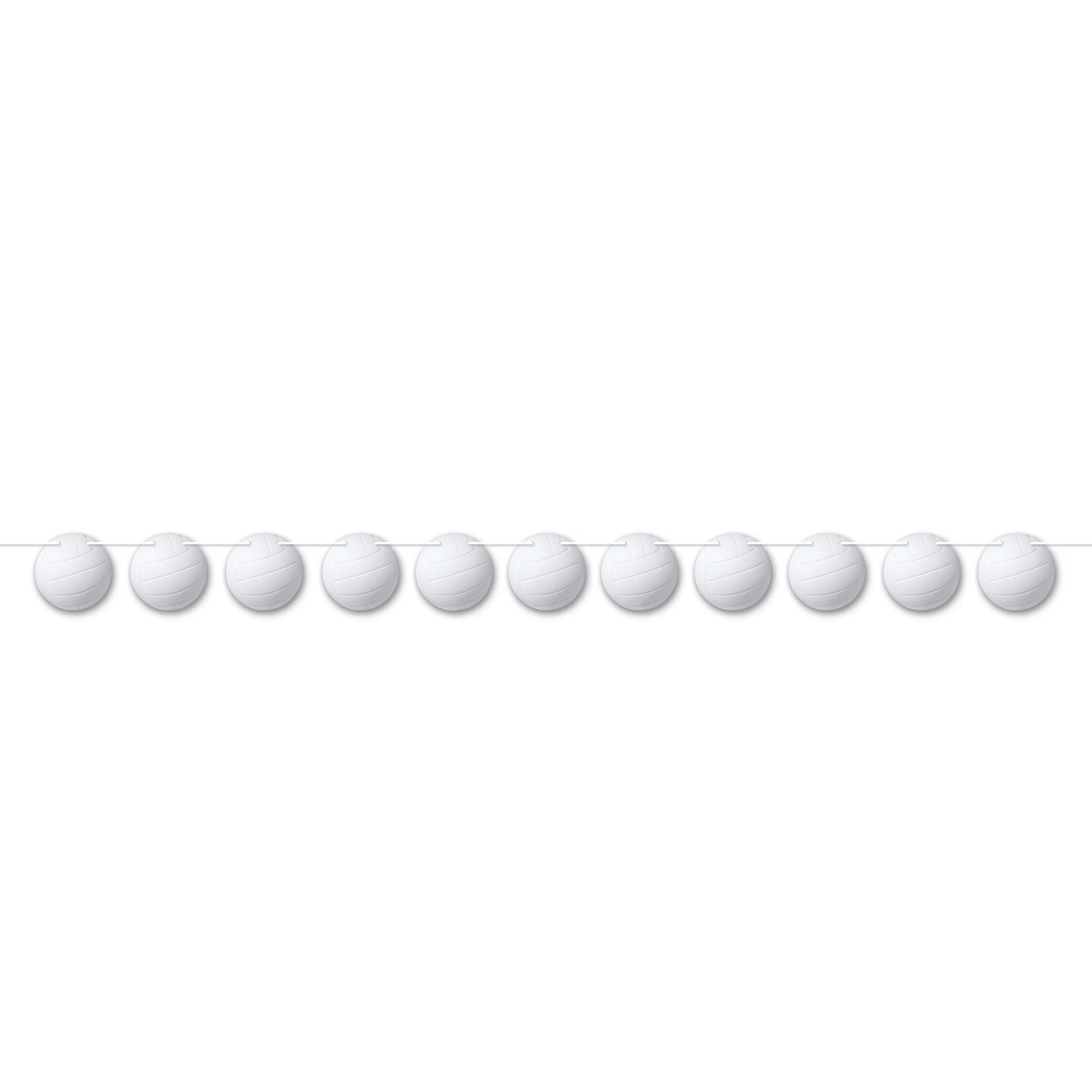 12 Pack Beistle Volleyball Streamer