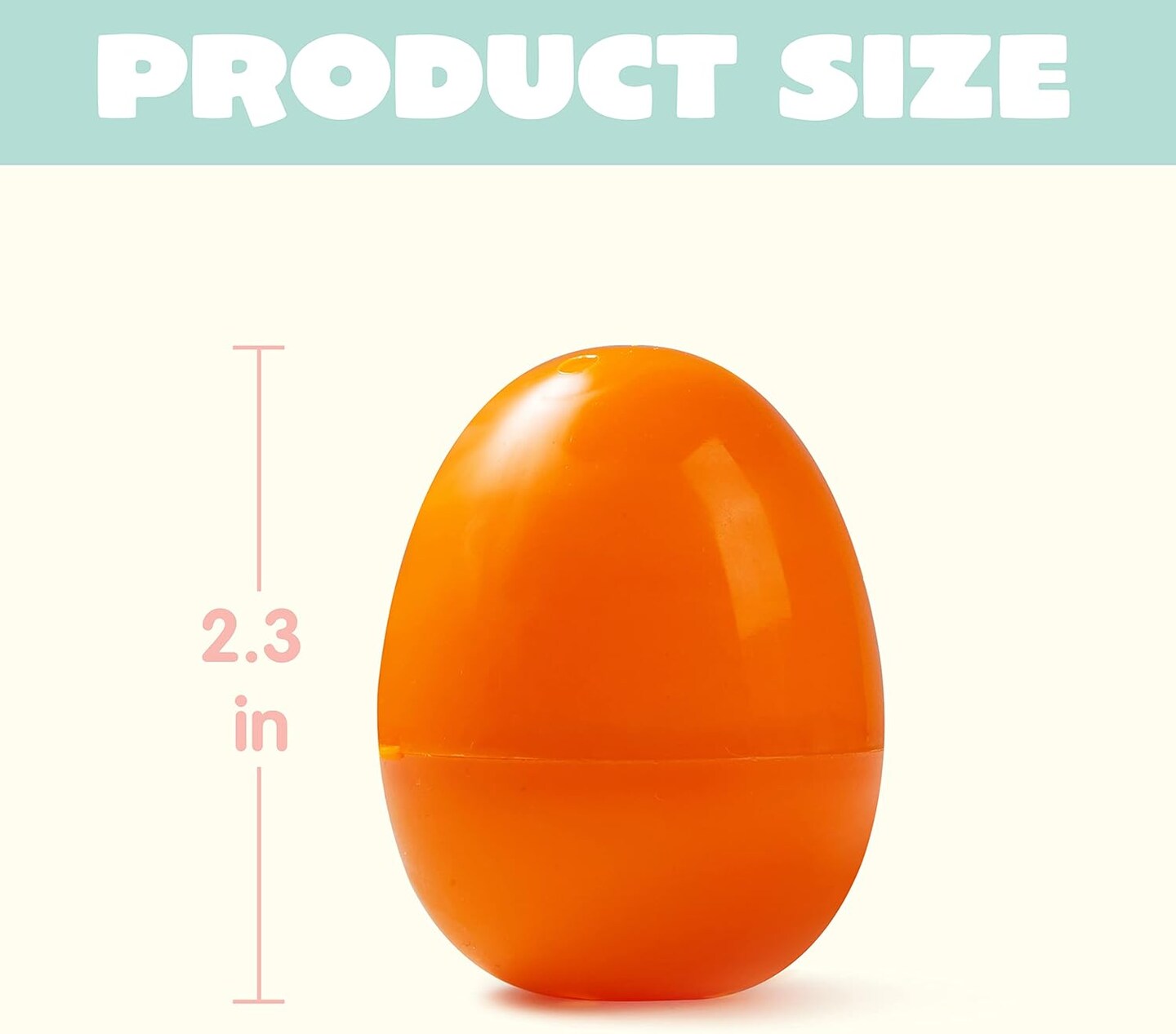 600 PCS 2.3&#x22; Easter Eggs, Empty Plastic Eggs Fillable Colorful Bright Eggshell Bulks for Easter Hunt, Filling Treats, Party Favor, Basket Stuffers, Classroom Prize Supplies