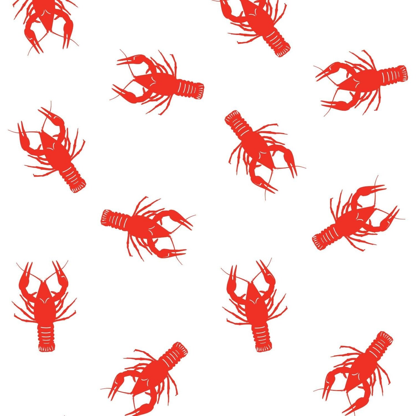 Beistle Mardi Gras Crawfish Table Roll