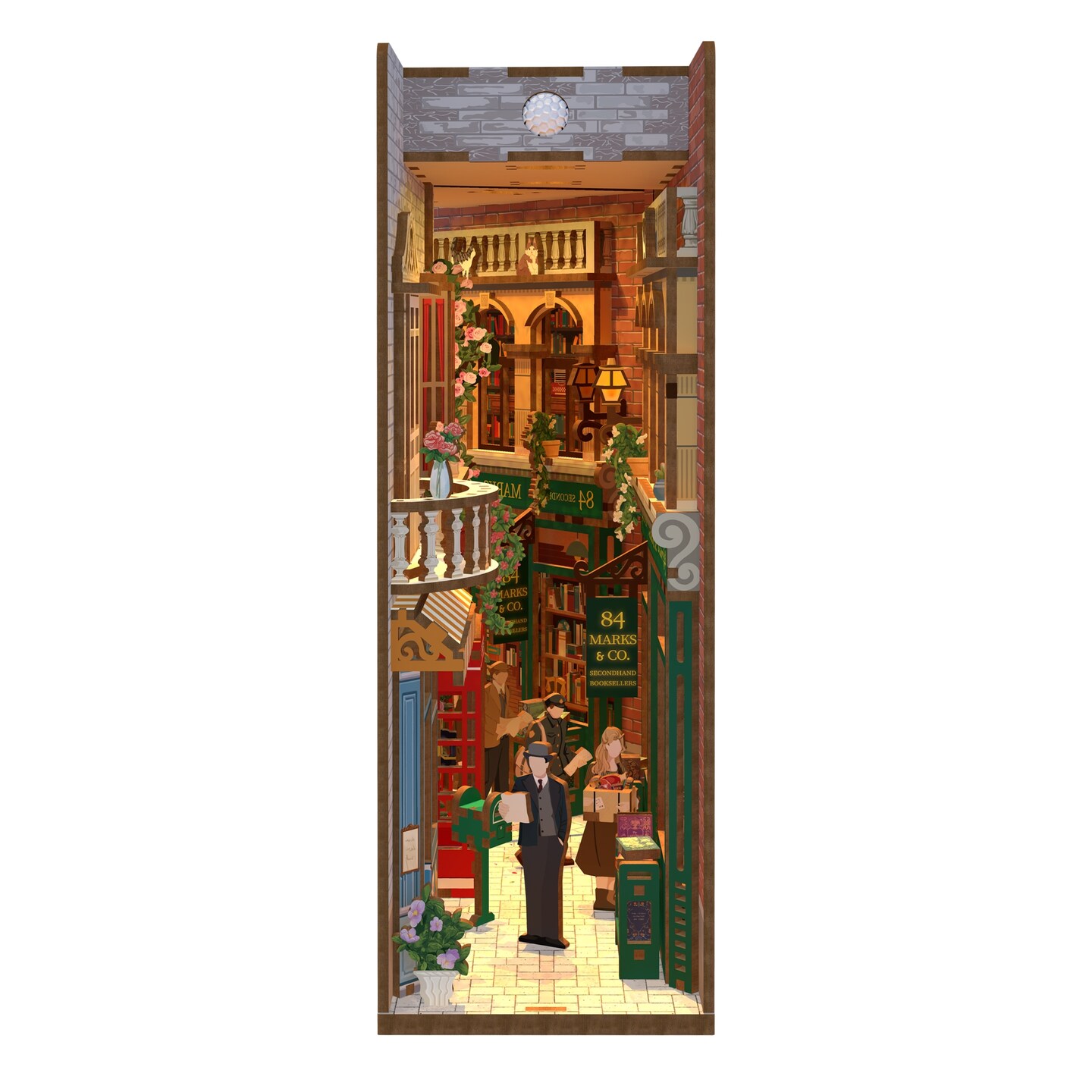 DIY Miniature Book Nook Kit | 84 Charing Cross Road