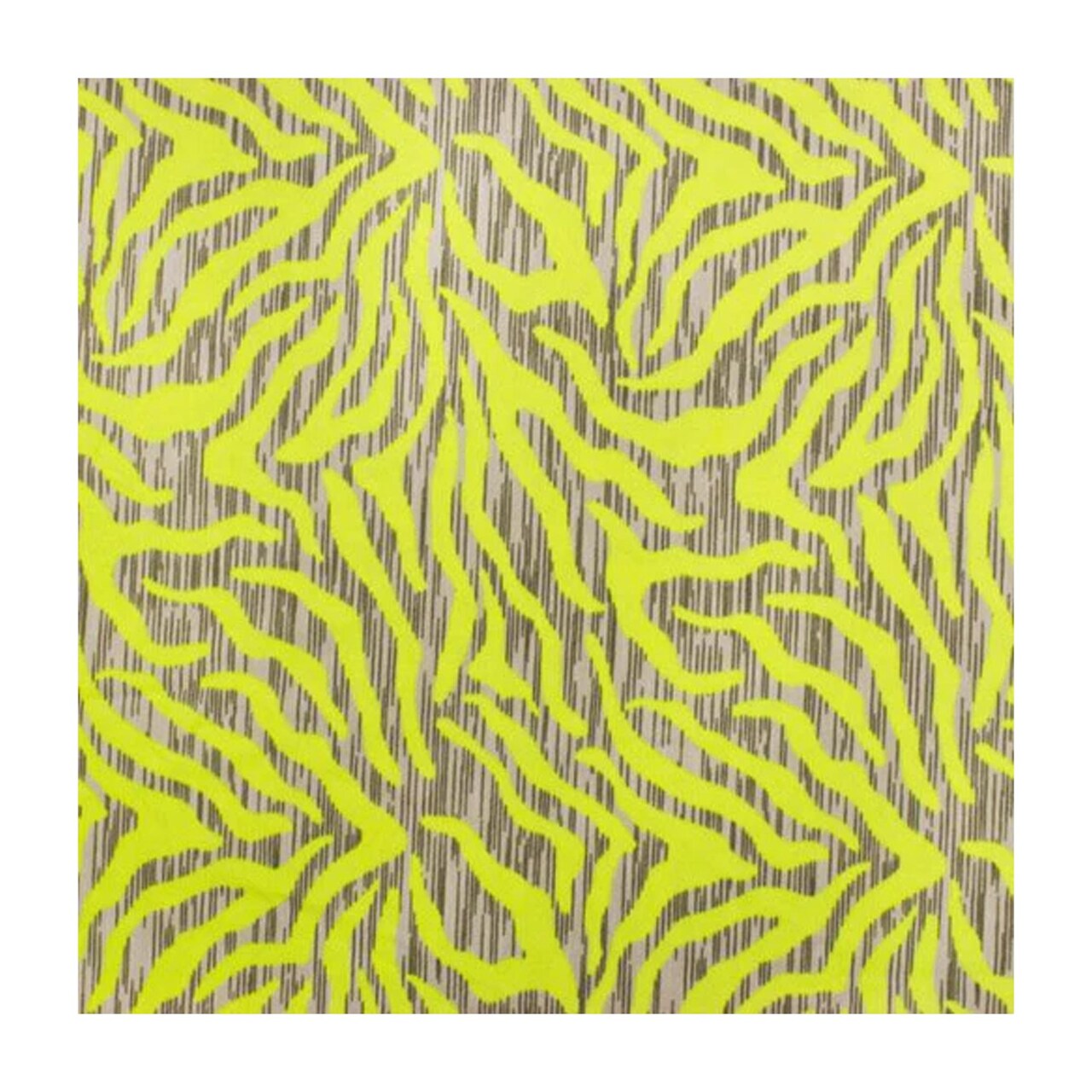 82% Nylon & 18% Spandex Neon Tiger Printed Spandex Fabric 55/56” Width