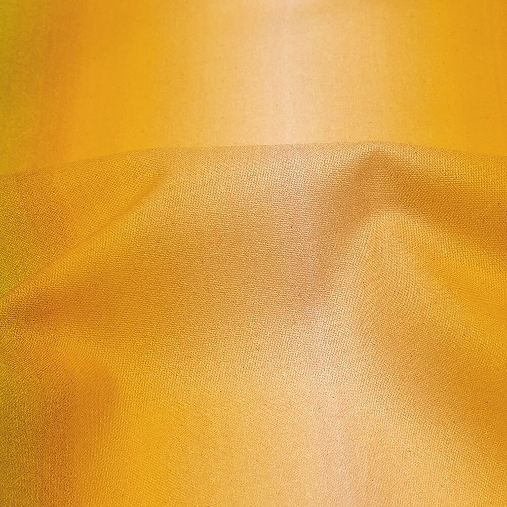 1 Yard Green and Yellow Gradient Stripes Cotton Voile Marmalade Parade Print Lightweight Fabric