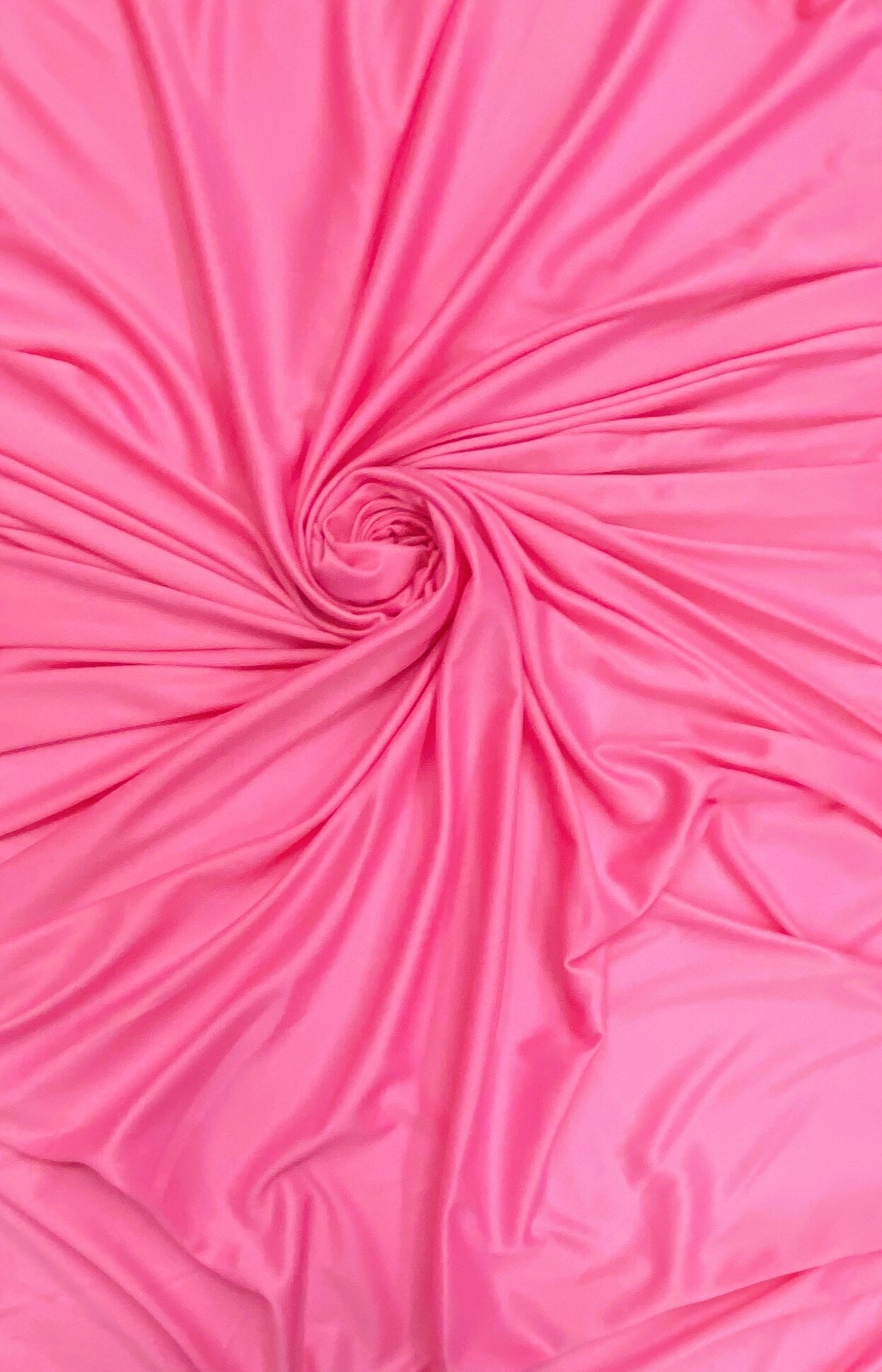 1 Yard Candy Pink Matte Stretch Lining Fabric For Dresses Dancewear Sewing Projects 60 Inches Wide