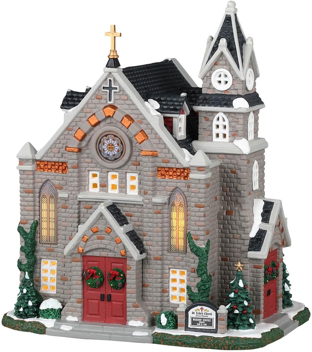 Lemax Caddington Village: St. Luke&#x27;s Church