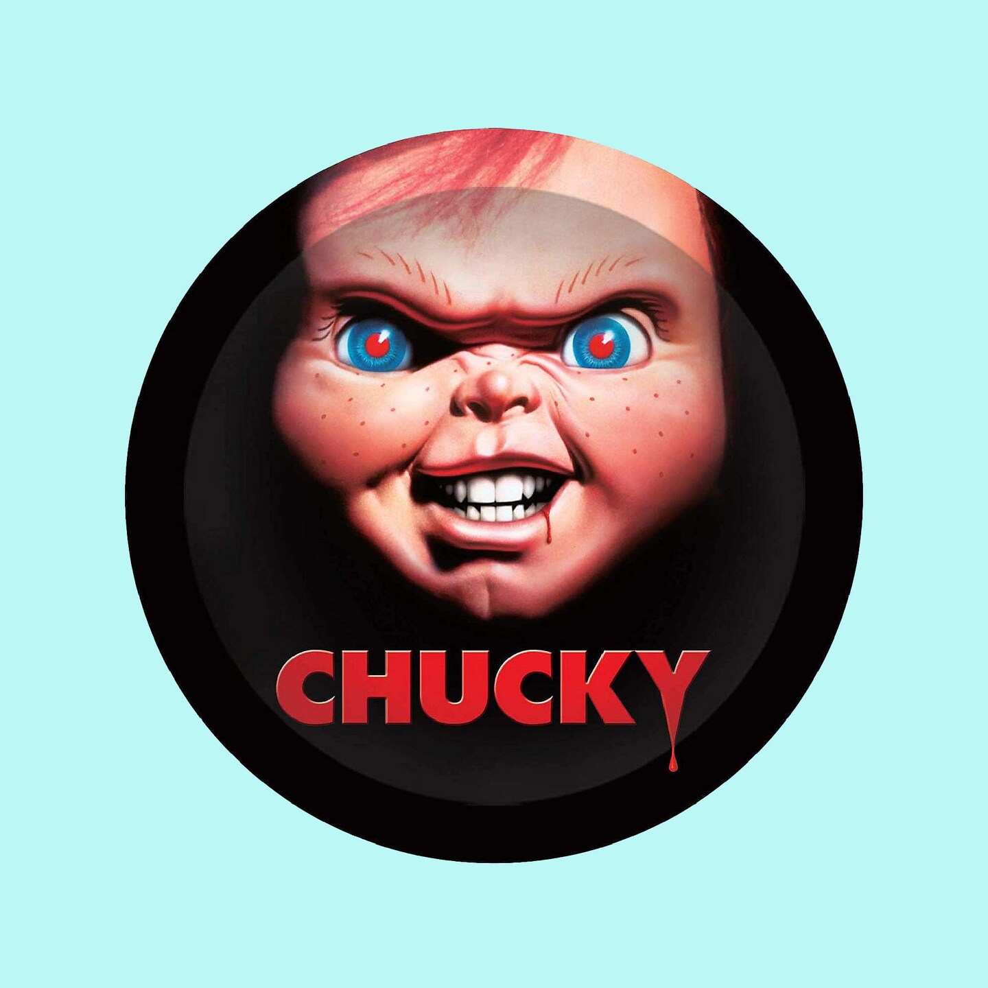 60 Piece Kids Chucky Party Tableware Set Paper Plates Cups Napkins