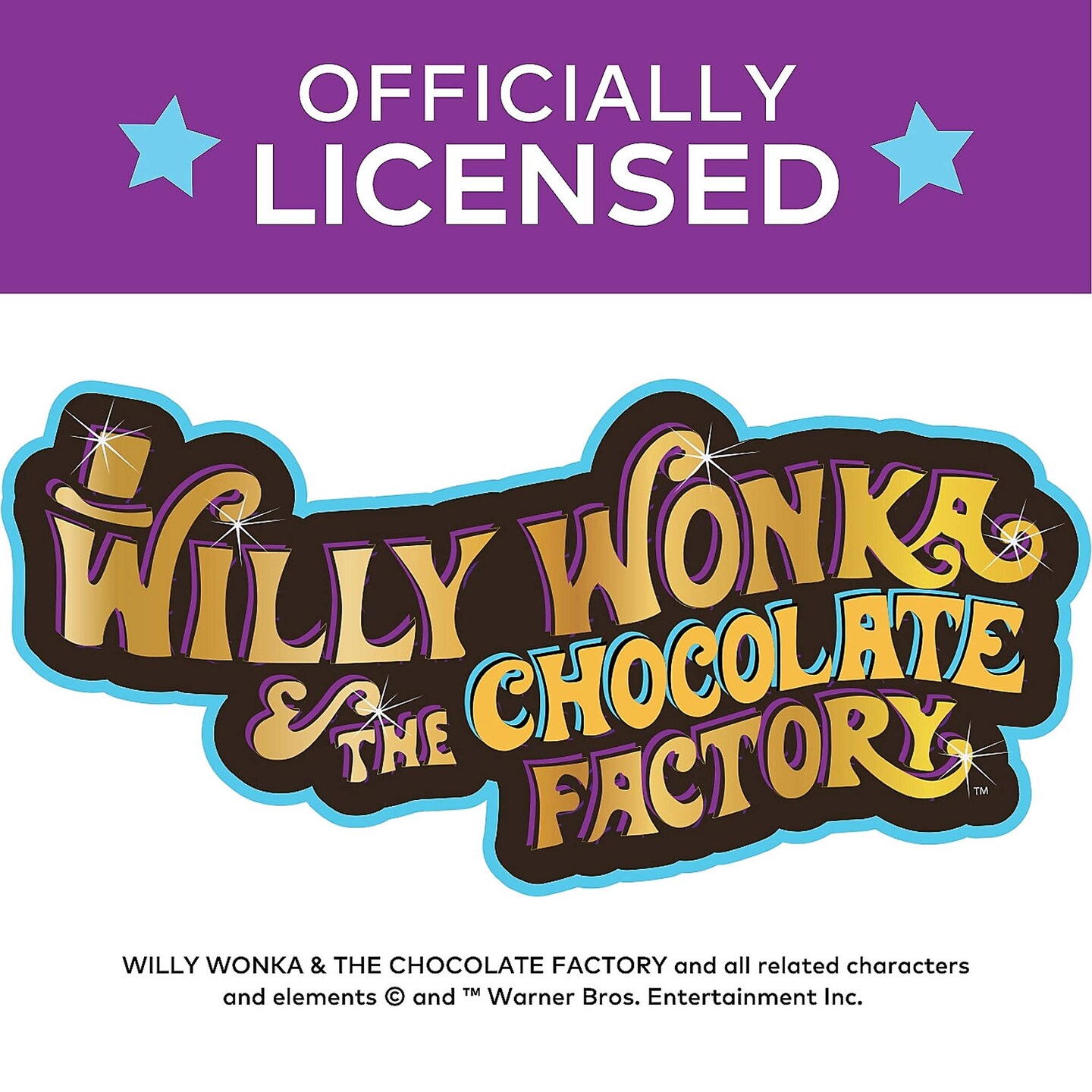 96 Pack 9&#x22; Willy Wonka Paper Plates Candy Theme Birthday Party Supplies