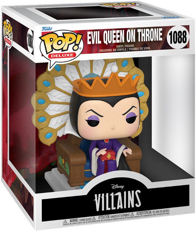 FUNKO POP! Deluxe: Disney Villains - Evil Queen on Throne  [COLLECTABLES] Vinyl Figure