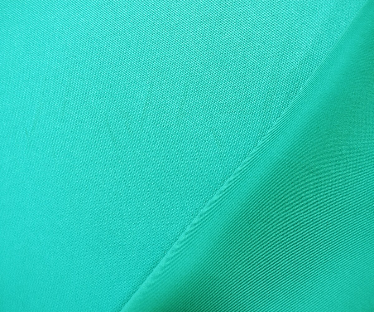 Green Poly Stretch Spandex Lamour Solid Satin Woven Fabric By the Yard