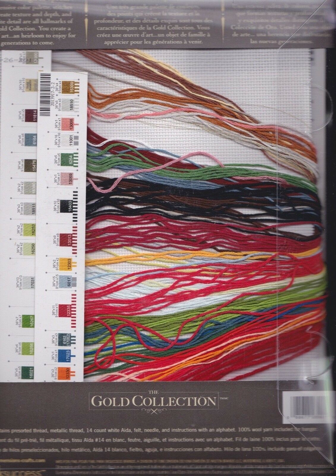 DIY Dimensions Welcome Santa Christmas Counted Cross Stitch Stocking Kit