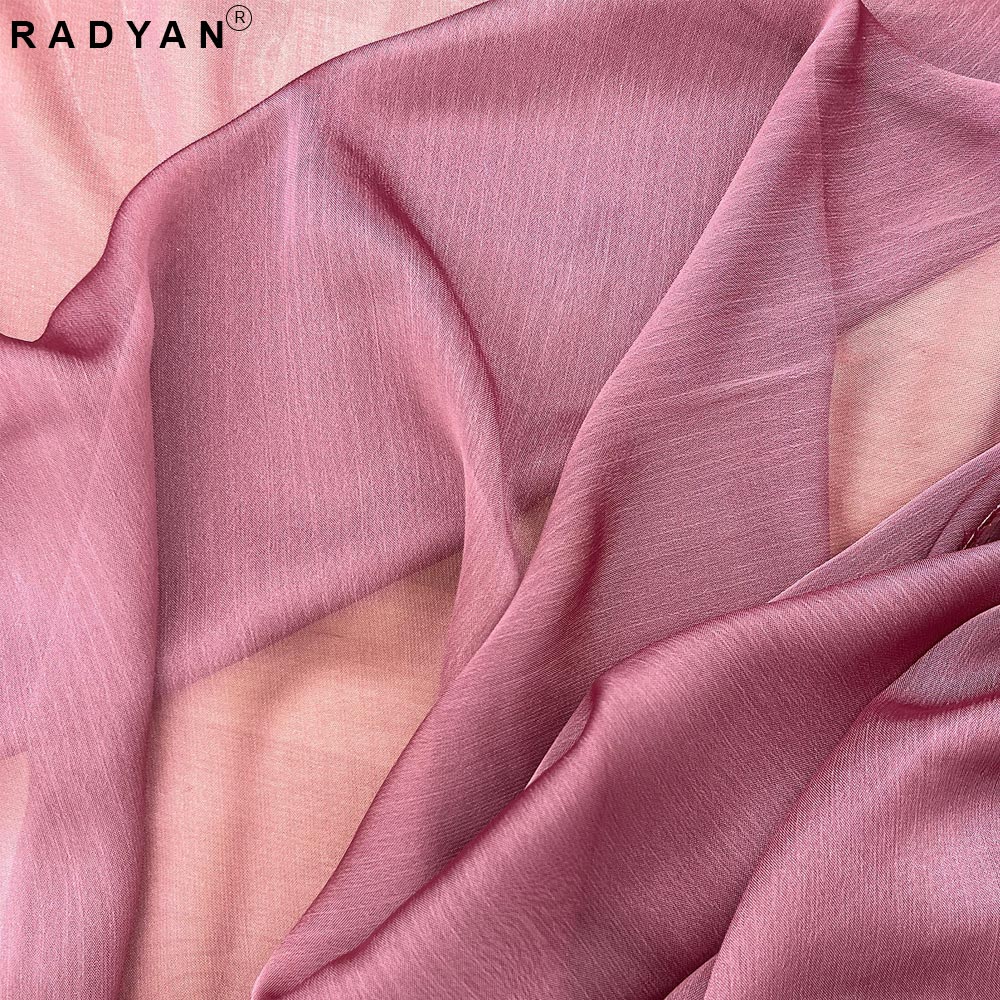 1 Yard Two-Tone Chiffon 100% Polyester Fabric for Apparel and Crafts 58/59 Inch Width